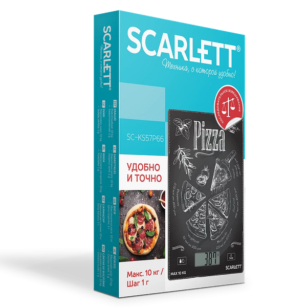 Изображение товара Кухонные весы Scarlett SC-KS57P66 (пицца)