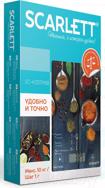 Изображение товара Кухонные весы Scarlett SC-KS57P68 (специи)
