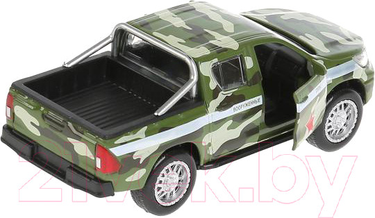 Изображение товара Автомобиль игрушечный Технопарк Toyota Hilux / HILUX-12SLMIL-GN (зеленый)