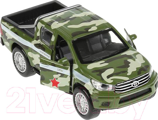 Изображение товара Автомобиль игрушечный Технопарк Toyota Hilux / HILUX-12SLMIL-GN (зеленый)