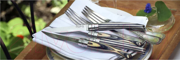 Изображение товара Набор столовых ножей Opinel VRI Birchwood / 0018299 (4шт)
