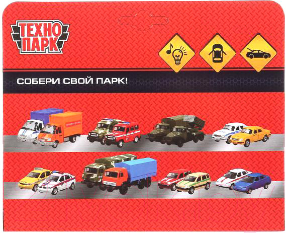 Изображение товара Автомобиль игрушечный Технопарк Полицейский внедорожник / HUMVE-12SLPOL-SR