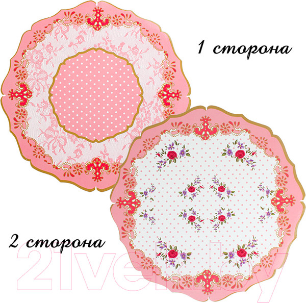 Изображение товара Блюдо для торта Darvish DV-H-450 (картон)