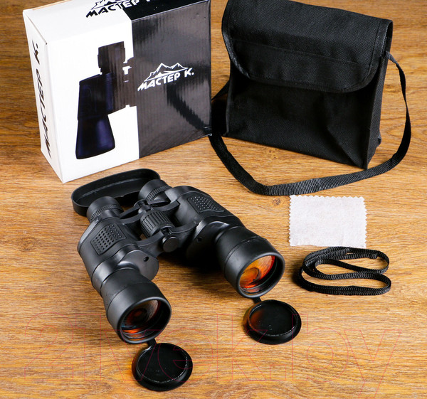 Изображение товара Бинокль Мастер К Кругозор 7x50 / 4387623 (черный)