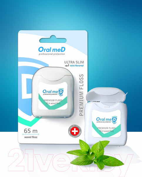 Изображение товара Зубная нить Dentorol Oral Med №1 (65м)