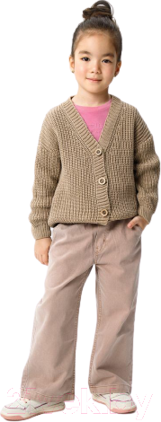 Изображение товара Кофта для малышей Amarobaby Knit / AB-OD21-KNIT19/03-98 (бежевый, р.98)