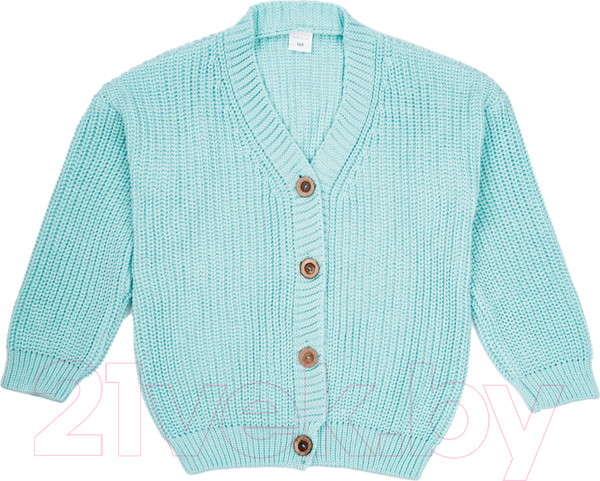 Изображение товара Кардиган детский Amarobaby Knit / AB-OD21-KNIT19/32-122 (мятный, р.122)