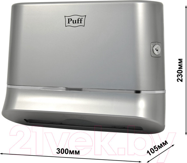 Изображение товара Диспенсер Puff 5135S (хром)