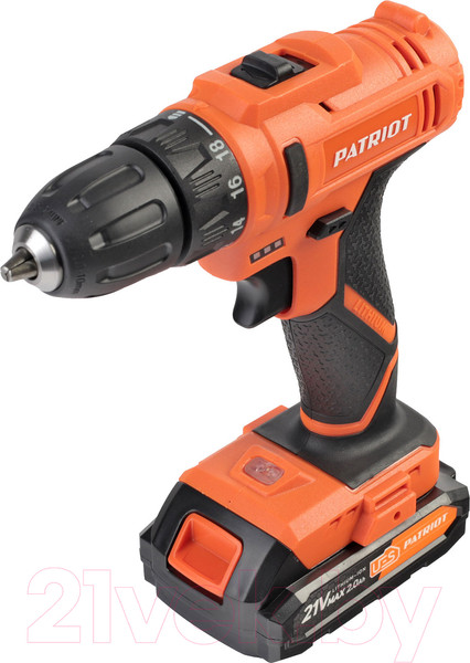 Изображение товара Аккумуляторная дрель-шуруповерт PATRIOT BR 189UES (39623)