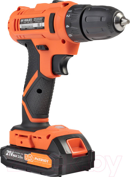 Изображение товара Аккумуляторная дрель-шуруповерт PATRIOT BR 189UES (39623)