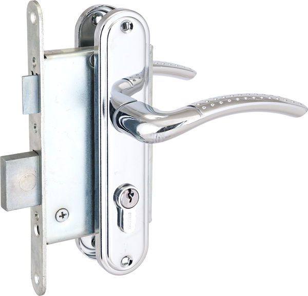 Изображение товара Замок врезной Стандарт ЗВ4-7.03С (хром)