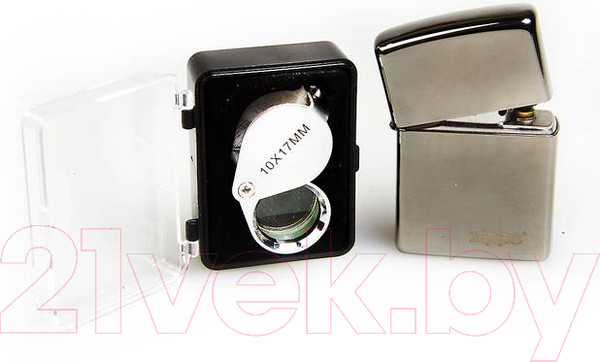 Изображение товара Лупа ручная Veber 55366 / 11274 (10x, 17мм)