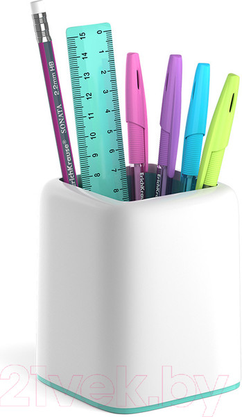 Изображение товара Настольный набор Erich Krause Forte. Pastel Mint / 55727 (белый/мятный)