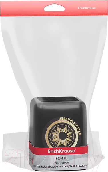 Изображение товара Подставка настольная Erich Krause Forte. Magic Sky / 55438 (черный)