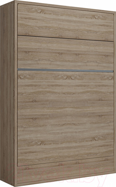 Изображение товара Шкаф-кровать трансформер Макс Стайл Falcon 36мм 140x200 (дуб бардолино натуральный Н1145 ST10)