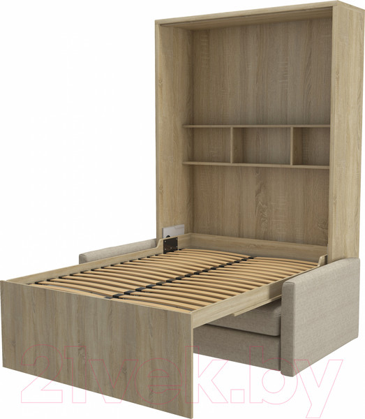 Изображение товара Комплект мебели трансформер Макс Стайл Fidji 36мм 140x200 Sofa (дуб бардолино натуральный Н1145 ST10)