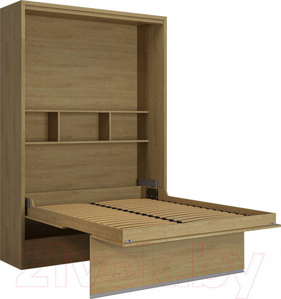Изображение товара Шкаф-кровать трансформер Макс Стайл Falcon 36мм 140x200 (дуб корбридж натуральный Н3395 ST12)