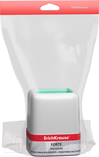 Изображение товара Подставка настольная Erich Krause Forte. Pastel Mint / 55836 (белый/мятный)