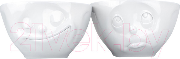 Изображение товара Набор креманок Tassen Happy & Oh please / T01.23.01 (2шт, белый)