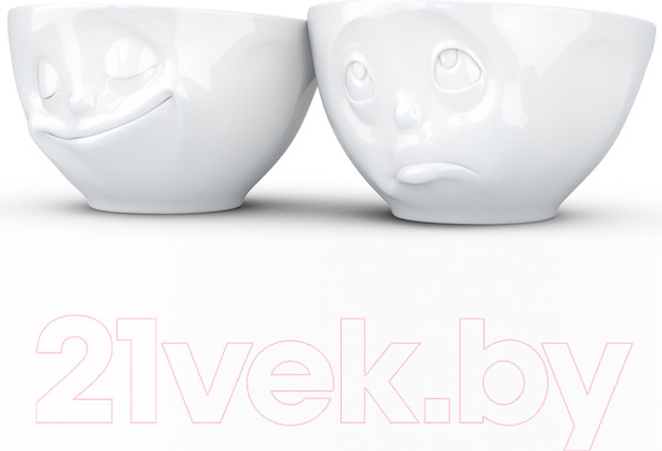 Изображение товара Набор креманок Tassen Happy & Oh please / T01.23.01 (2шт, белый)