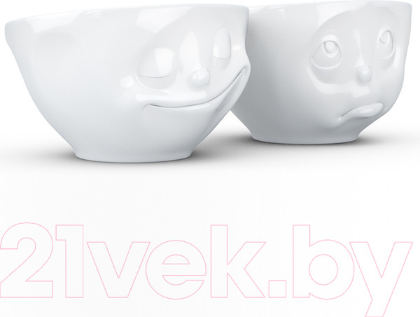 Изображение товара Набор креманок Tassen Happy & Oh please / T01.23.01 (2шт, белый)