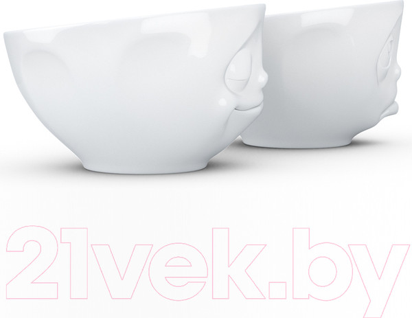 Изображение товара Набор креманок Tassen Happy & Oh please / T01.23.01 (2шт, белый)