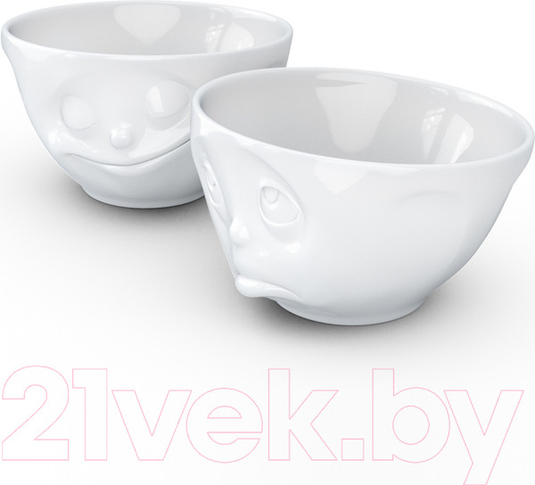 Изображение товара Набор креманок Tassen Happy & Oh please / T01.23.01 (2шт, белый)