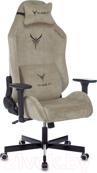 Изображение товара Кресло геймерское Бюрократ Knight N1 Fabric (бежевый Light-21)