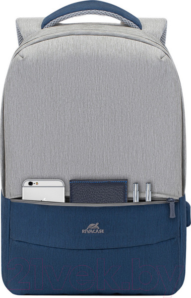 Изображение товара Рюкзак Rivacase 7562 (серый/синий)