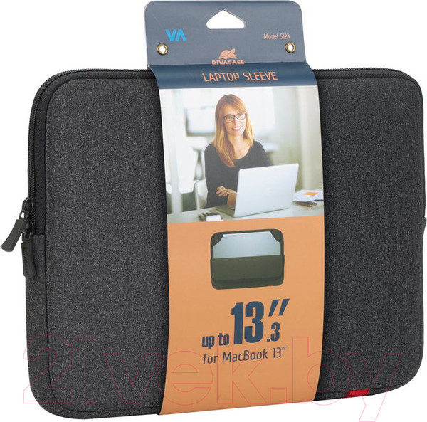 Изображение товара Чехол для ноутбука Rivacase 5123 (темно-серый)