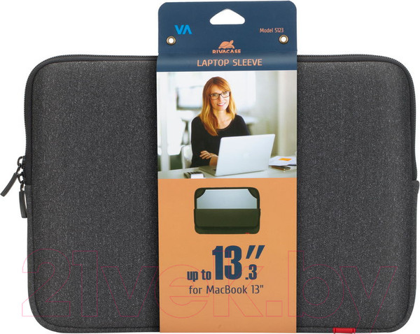 Изображение товара Чехол для ноутбука Rivacase 5123 (темно-серый)