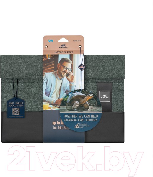 Изображение товара Чехол для ноутбука Rivacase Lantau 8803 (хаки)