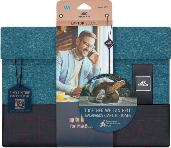 Изображение товара Чехол для ноутбука Rivacase Lantau 8803 (аква)