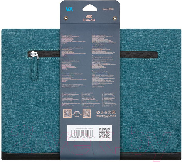 Изображение товара Чехол для ноутбука Rivacase Lantau 8803 (аква)