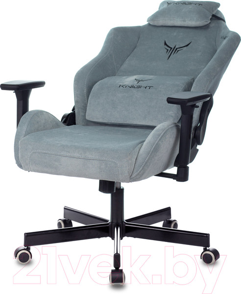 Изображение товара Кресло геймерское Бюрократ Knight N1 Fabric (серо-голубой Light-28)