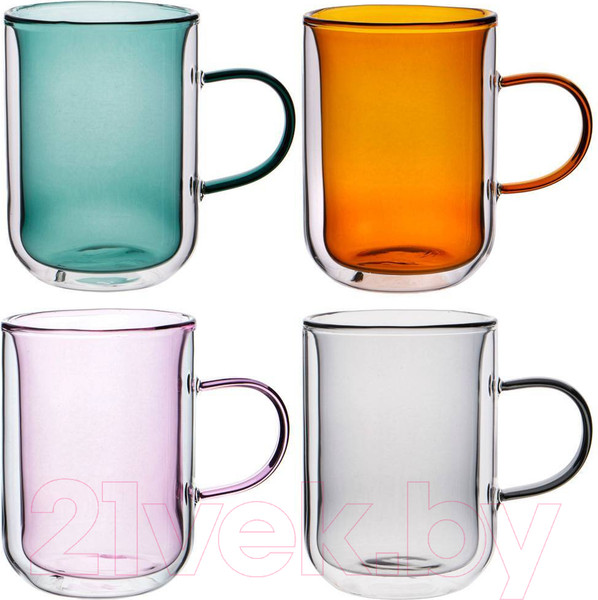 Изображение товара Набор кружек Agness 249-200 (4шт)