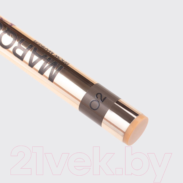 Изображение товара Карандаш для бровей Vivienne Sabo Marqueur Superb тон 02 темно-коричневый