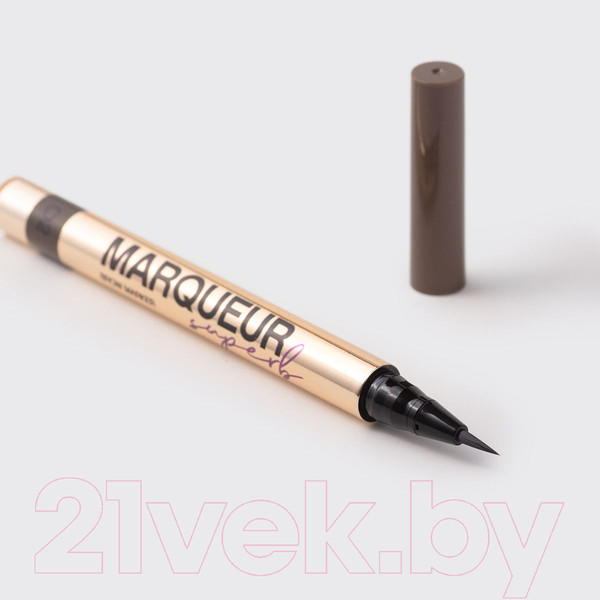 Изображение товара Карандаш для бровей Vivienne Sabo Marqueur Superb тон 02 темно-коричневый