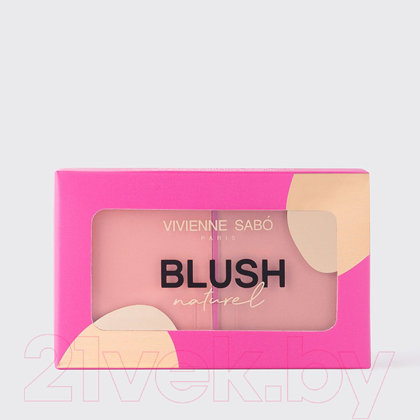 Изображение товара Румяна Vivienne Sabo Naturel 01 нежно-розовый