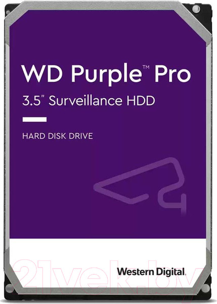 Изображение товара Жесткий диск Western Digital Purple Pro 18TB (WD181PURP)