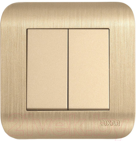Изображение товара Выключатель Luxar Deco 10.011.05 (шампань)