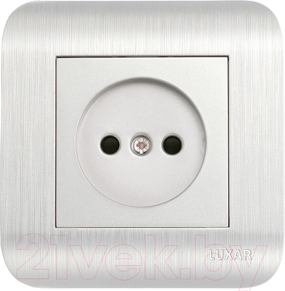 Изображение товара Розетка Luxar Deco 10.020.03 (серебристый)