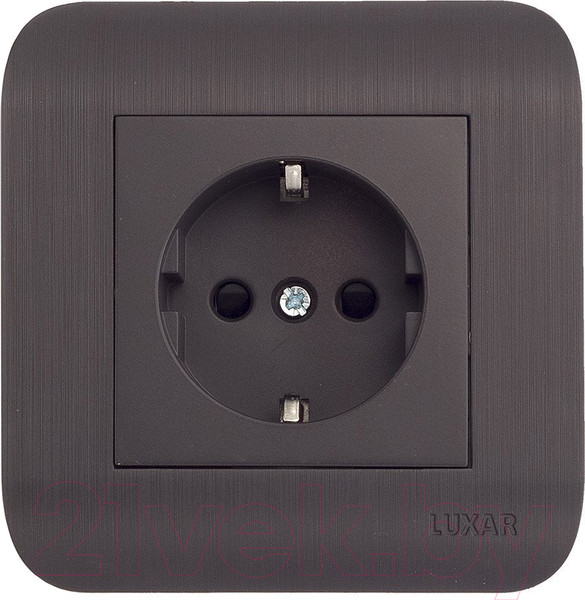Изображение товара Розетка Luxar Deco 10.025.02 (венге)