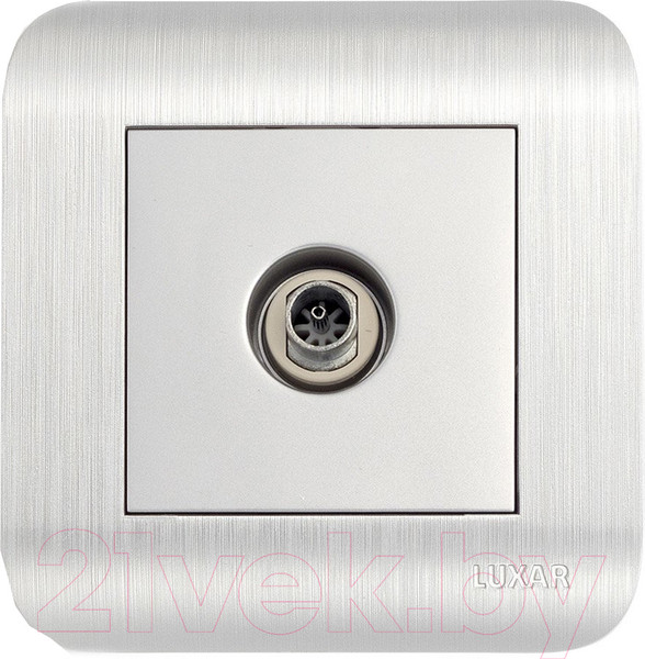 Изображение товара Розетка Luxar Deco 10.040.03 (серебристый)