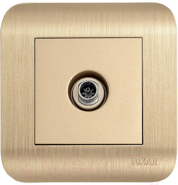 Изображение товара Розетка Luxar Deco 10.040.05 (шампань)