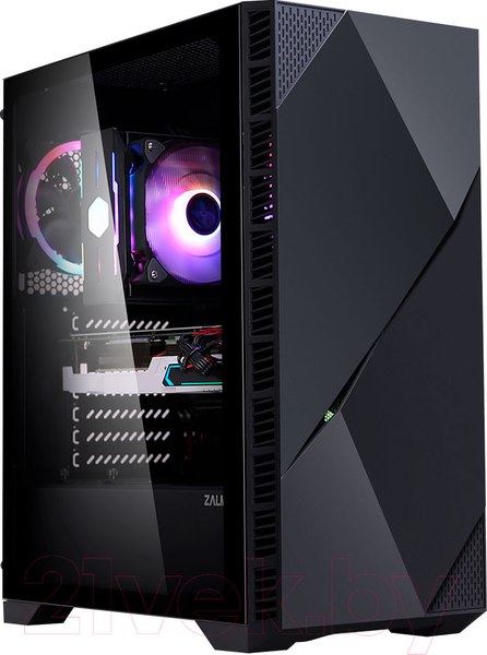 Изображение товара Корпус для компьютера Zalman Z3 Iceberg (черный)