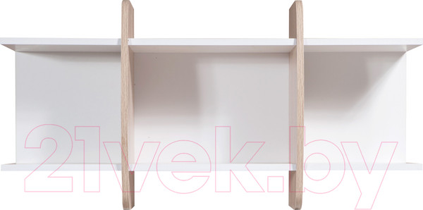 Изображение товара Полка Мебель-Класс Вегас-1 (белый/дуб сонома)