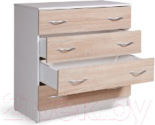 Изображение товара Комод Мебель-Класс Бонн (белый/дуб сонома)