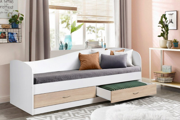 Изображение товара Кровать-тахта Мебель-Класс Лагуна-2 (белый/сонома)