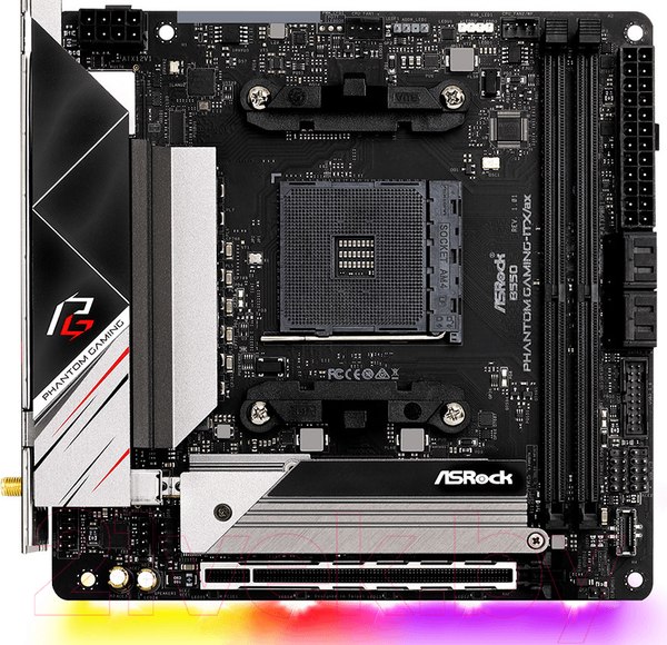 Изображение товара Материнская плата AsRock B550 Phantom Gaming-ITX/AX